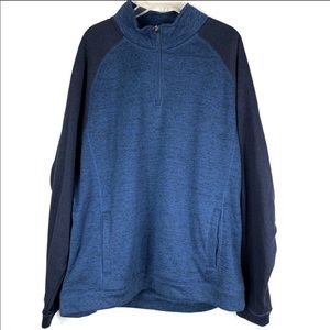 NWT John Bartlett Consensus 1/4 Zip up pullover